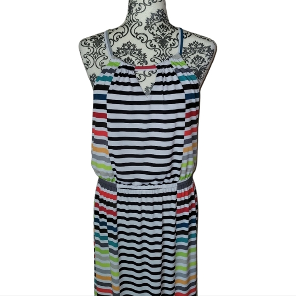 Laundry by Design halter maxi dress size medium - Picture 2 of 11